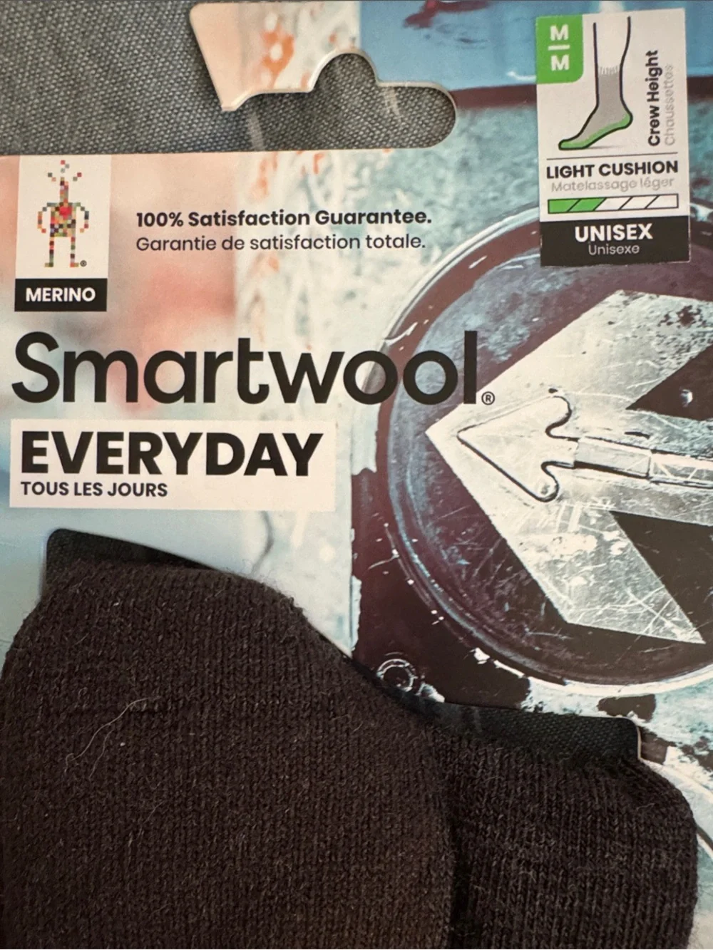Smartwool Unisex Everyday Crew Socks - Dark Brown